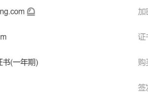 bjlaoliang.com购买一年DigiCert Global Root G2 SSL证书